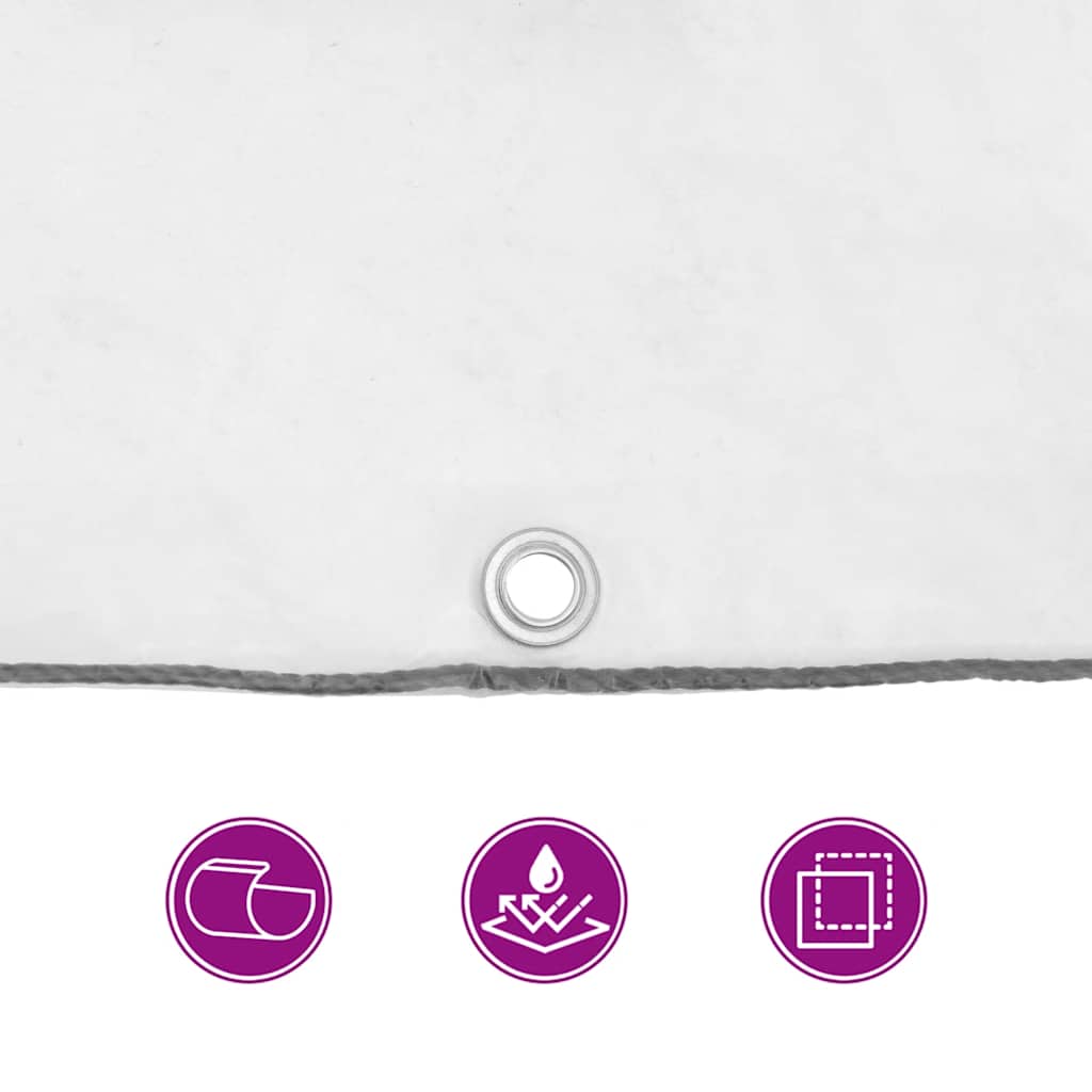 Pflanzenabdeckung mit Ösen 2x5 m Polyethylen