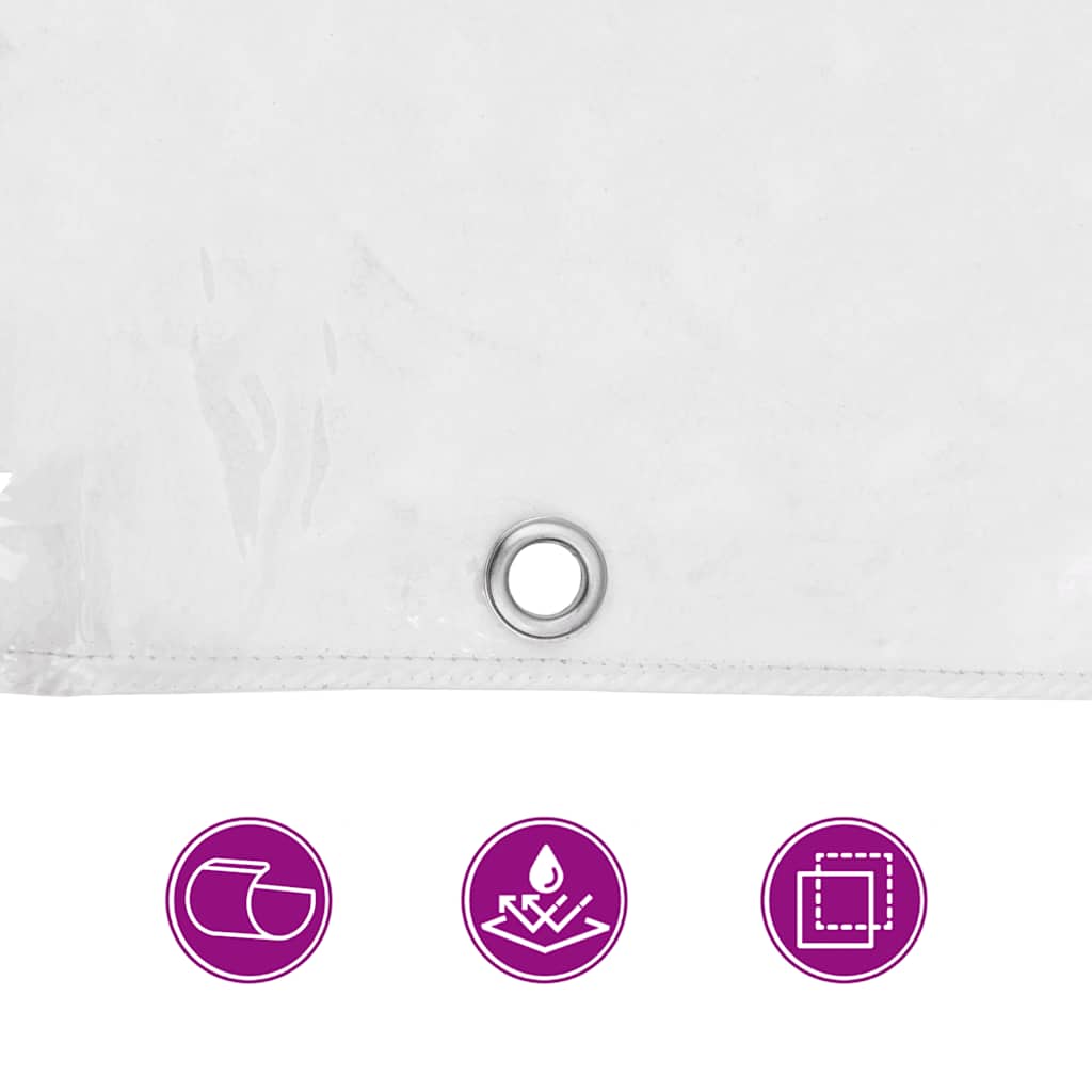 Pflanzenabdeckung mit Ösen 2x4 m PVC