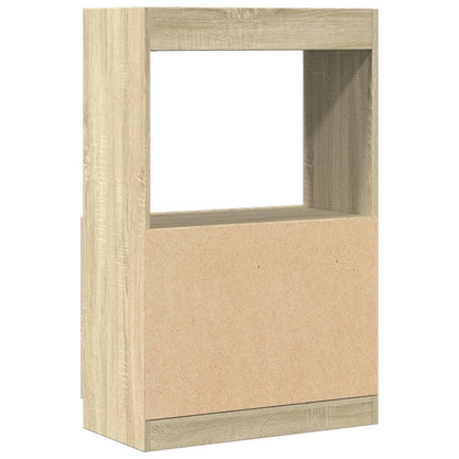 vidaXL Buffet haut chêne Sonoma 63x33x100 cm bois d'ingénierie