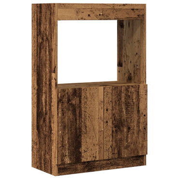 vidaXL Bahut aspect bois de récupération 63x33x100 cm Bois d'ingénierie