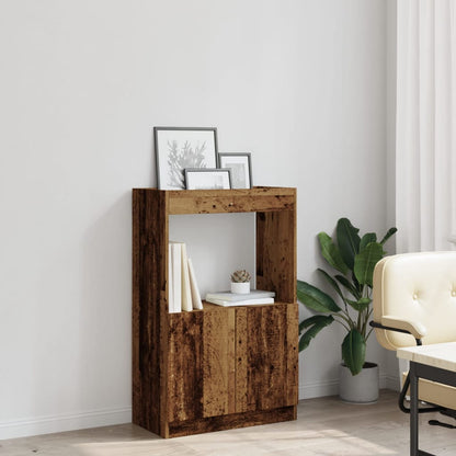 vidaXL Bahut aspect bois de récupération 63x33x100 cm Bois d'ingénierie