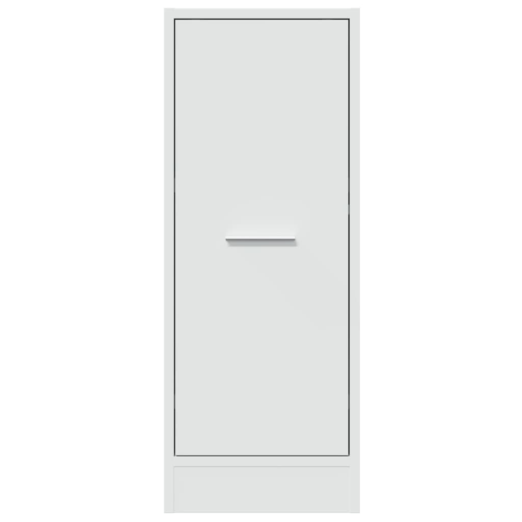 vidaXL Armoire de pharmacie Blanc 30 x 41 x 77,5 cm Bois d'ingénierie