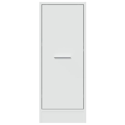 vidaXL Armoire de pharmacie Blanc 30 x 41 x 77,5 cm Bois d'ingénierie