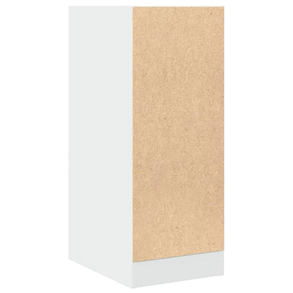 vidaXL Armoire de pharmacie Blanc 30 x 41 x 77,5 cm Bois d'ingénierie