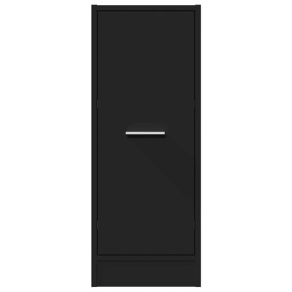 vidaXL Armoire de pharmacien Noir 30x41x77,5 cm Bois d'ingénierie