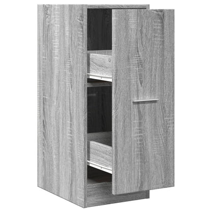 vidaXL Armoire de rangement gris sonoma 30x41x77,5 cm Bois d'ingénierie