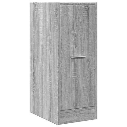 vidaXL Armoire de rangement gris sonoma 30x41x77,5 cm Bois d'ingénierie