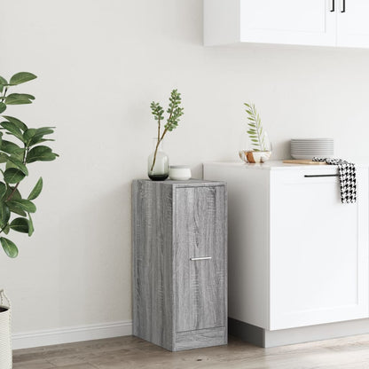 vidaXL Armoire de rangement gris sonoma 30x41x77,5 cm Bois d'ingénierie