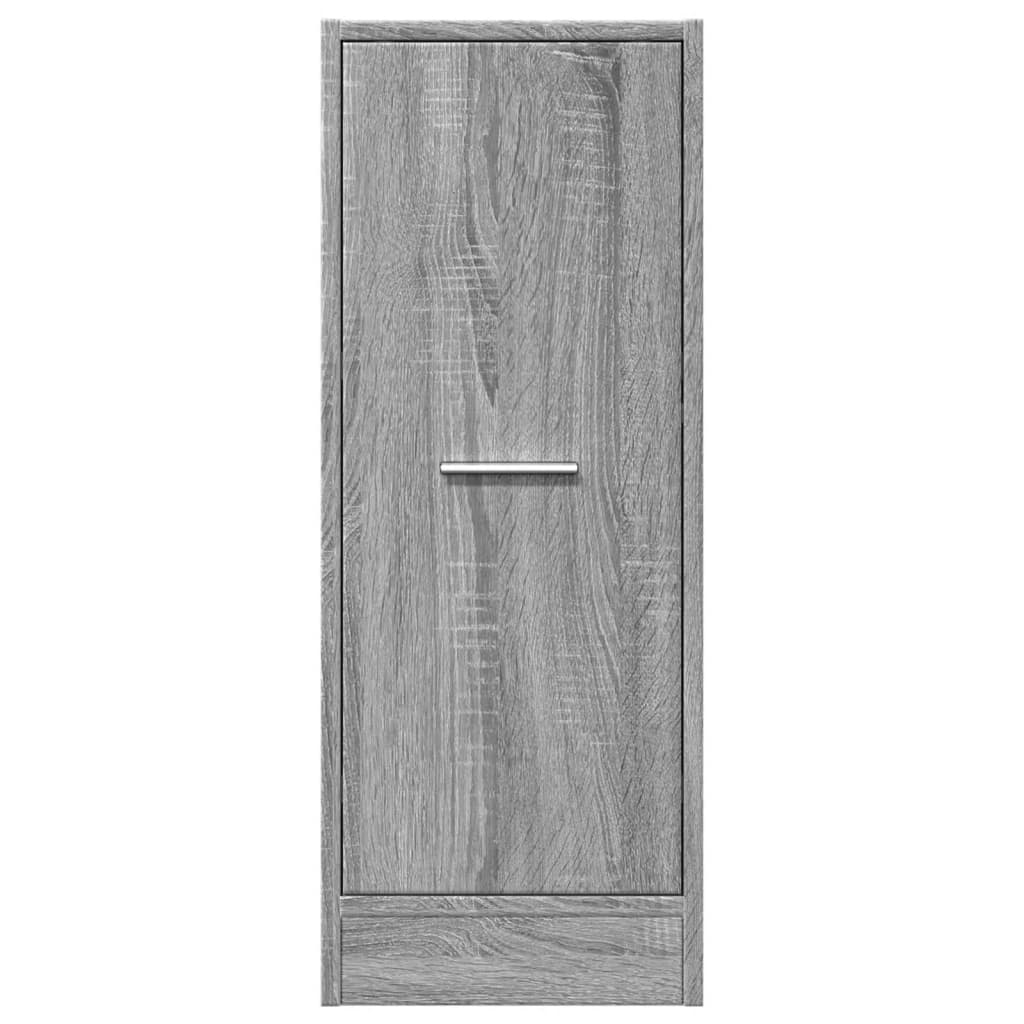 vidaXL Armoire de rangement gris sonoma 30x41x77,5 cm Bois d'ingénierie