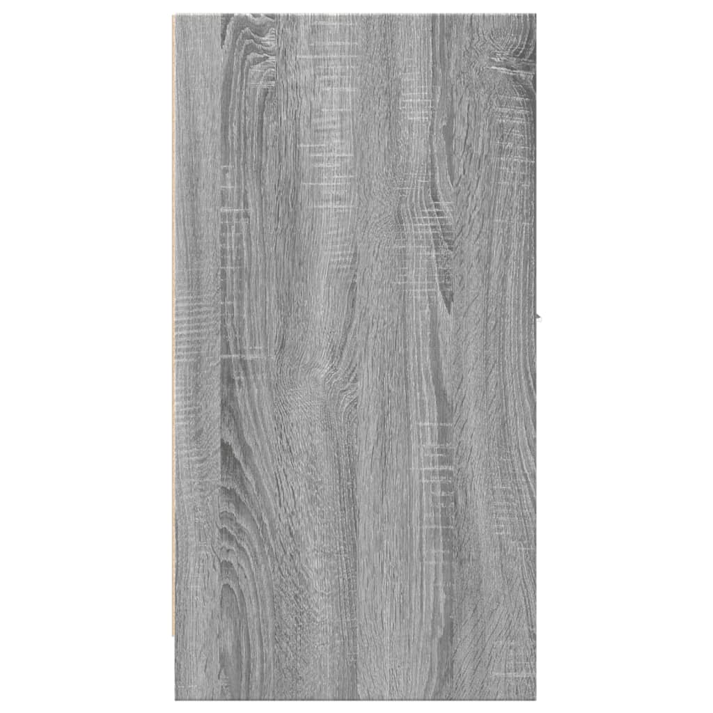 vidaXL Armoire de rangement gris sonoma 30x41x77,5 cm Bois d'ingénierie