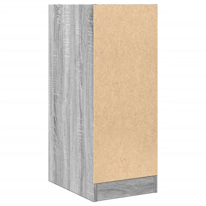 vidaXL Armoire de rangement gris sonoma 30x41x77,5 cm Bois d'ingénierie