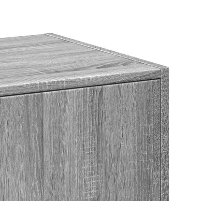 vidaXL Armoire de rangement gris sonoma 30x41x77,5 cm Bois d'ingénierie