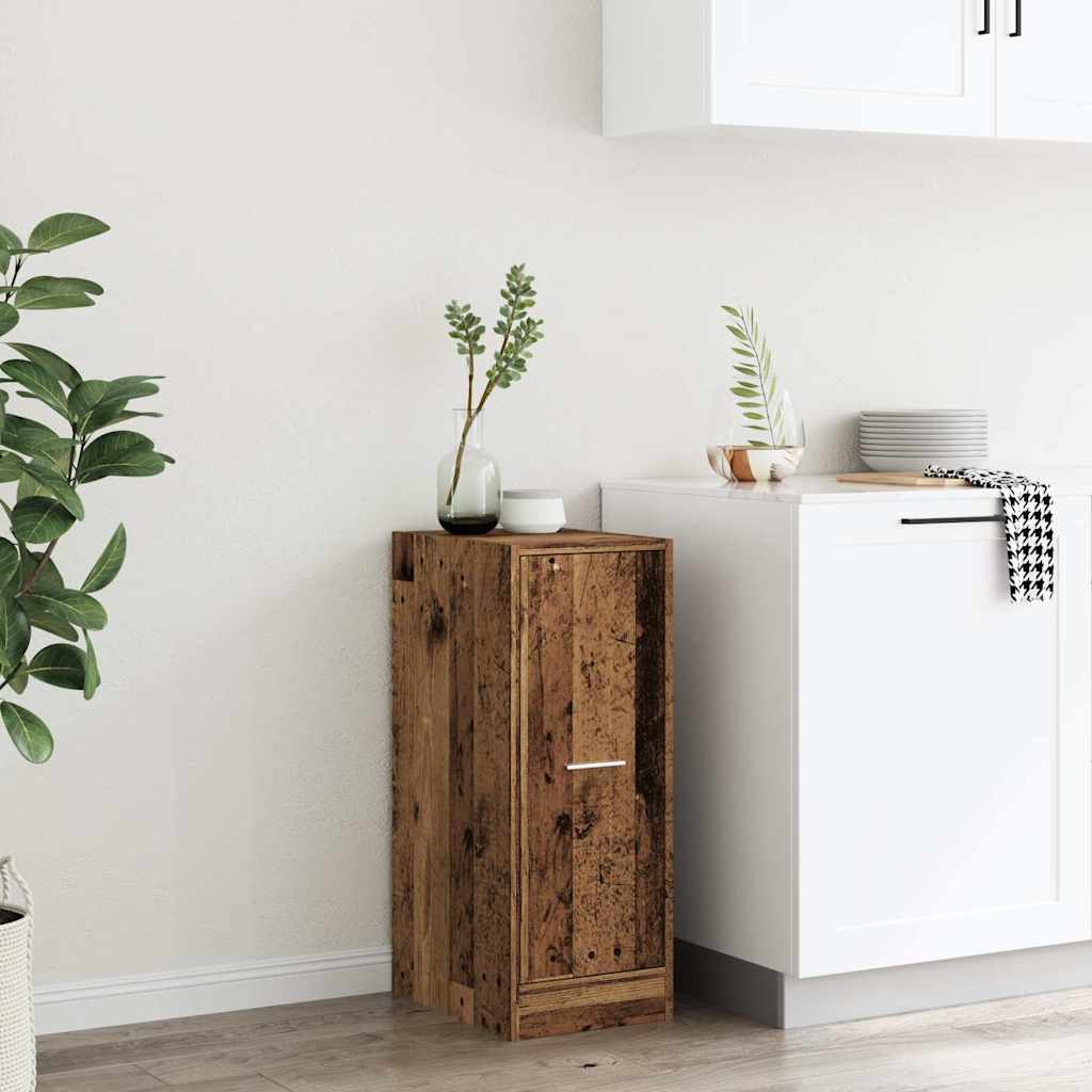 vidaXL Armoire de pharmacien aspect bois de récupération 30x41x77,5 cm Bois d'ingénierie