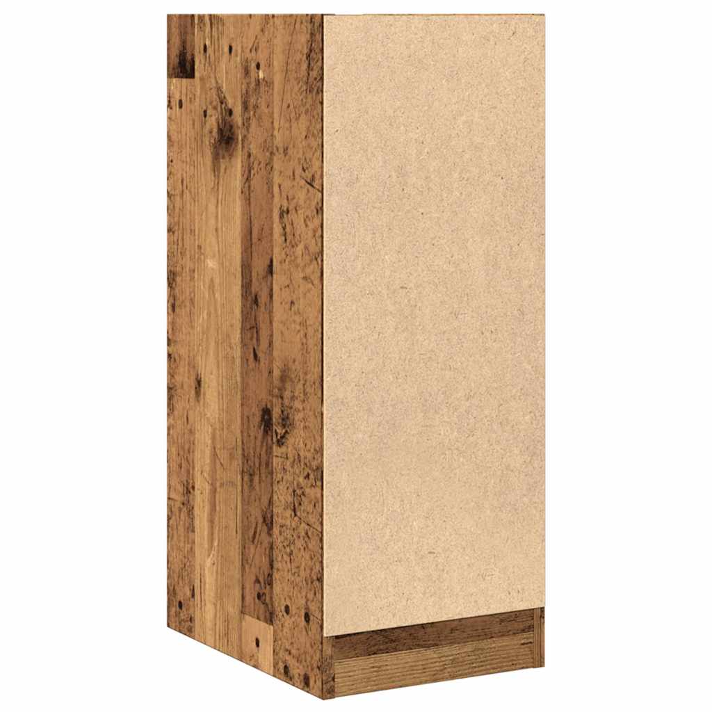 vidaXL Armoire de pharmacien aspect bois de récupération 30x41x77,5 cm Bois d'ingénierie