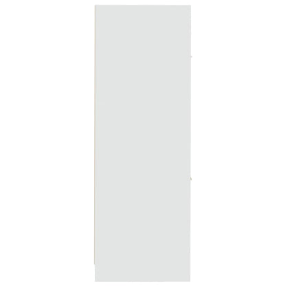 vidaXL Apothekerschrank Weiß 30x41x118 cm Holzwerkstoff