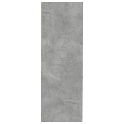 vidaXL Armoire de pharmacien Gris béton 30x41x118 cm Bois d'ingénierie