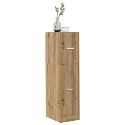 Apothekerschrank Artisan-Eiche 30x41x118 cm Holzwerkstoff