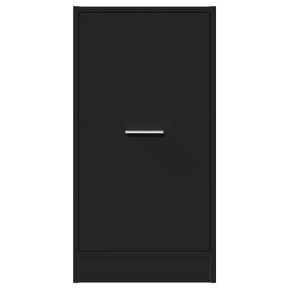 vidaXL Apothekerschrank Schwarz 40x41x77,5 cm Holzwerkstoff