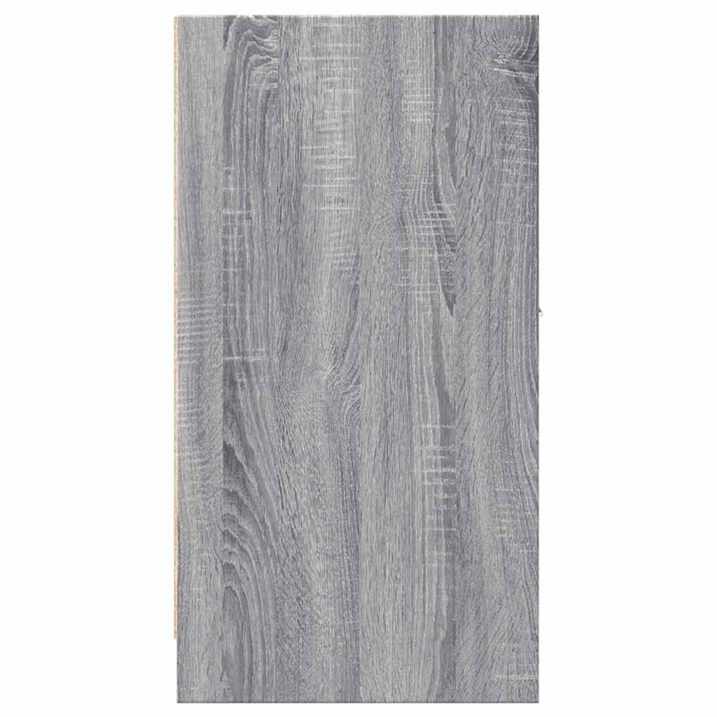 vidaXL Apothekerschrank Grau Sonoma 40x41x77,5 cm Holzwerkstoff