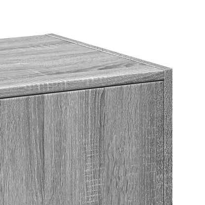 vidaXL Apothekerschrank Grau Sonoma 40x41x77,5 cm Holzwerkstoff