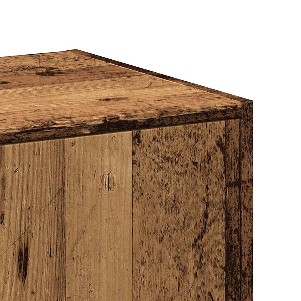 vidaXL Armoire de pharmacien aspect bois recyclé 40x41x77,5 cm en bois d'ingénierie