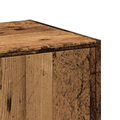 vidaXL Armoire de pharmacien aspect bois recyclé 40x41x77,5 cm en bois d'ingénierie