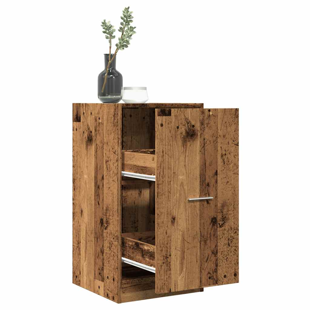 vidaXL Armoire de pharmacien aspect bois recyclé 40x41x77,5 cm en bois d'ingénierie