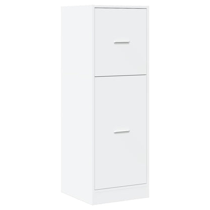 vidaXL Apothekerschrank Weiß 40x41x118 cm Holzwerkstoff