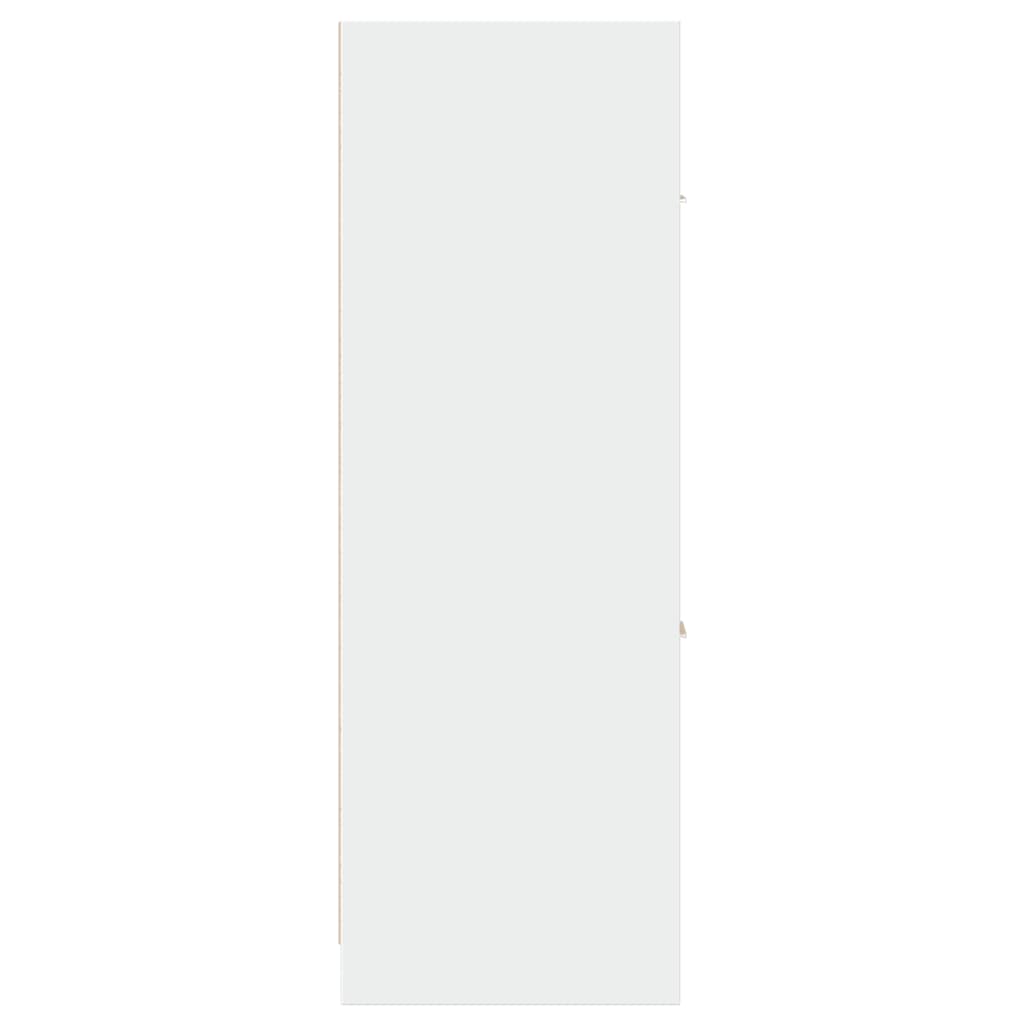 vidaXL Apothekerschrank Weiß 40x41x118 cm Holzwerkstoff