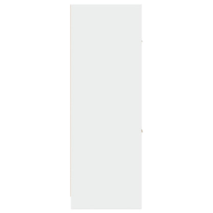 vidaXL Apothekerschrank Weiß 40x41x118 cm Holzwerkstoff