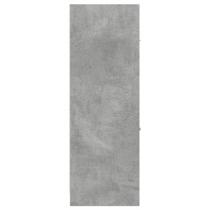 vidaXL Armoire de pharmacien Gris béton 40x41x118 cm Bois d'ingénierie
