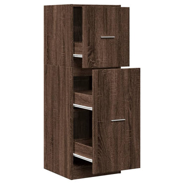 vidaXL Armoire de pharmacien aspect chêne 40x41x118 cm en bois d'ingénierie