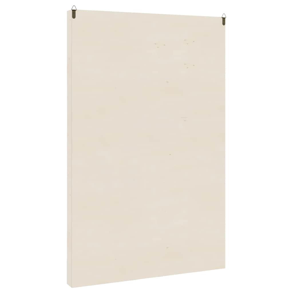 vidaXL Vitrine de collection en bois avec 90 compartiments 50,5 x 4,5 x 79 cm