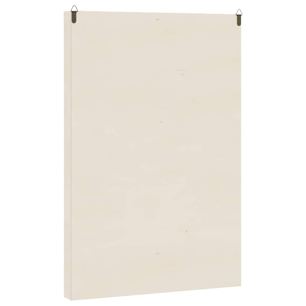 Sammlervitrine aus Holz mit 56 Fächern 40 x 4,5 x 60 cm