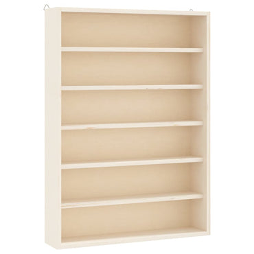 vidaXL Sammlervitrine aus Holz mit 6 Regalen 40x8,5x55 cm