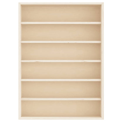 vidaXL Sammlervitrine aus Holz mit 6 Regalen 40x8,5x55 cm