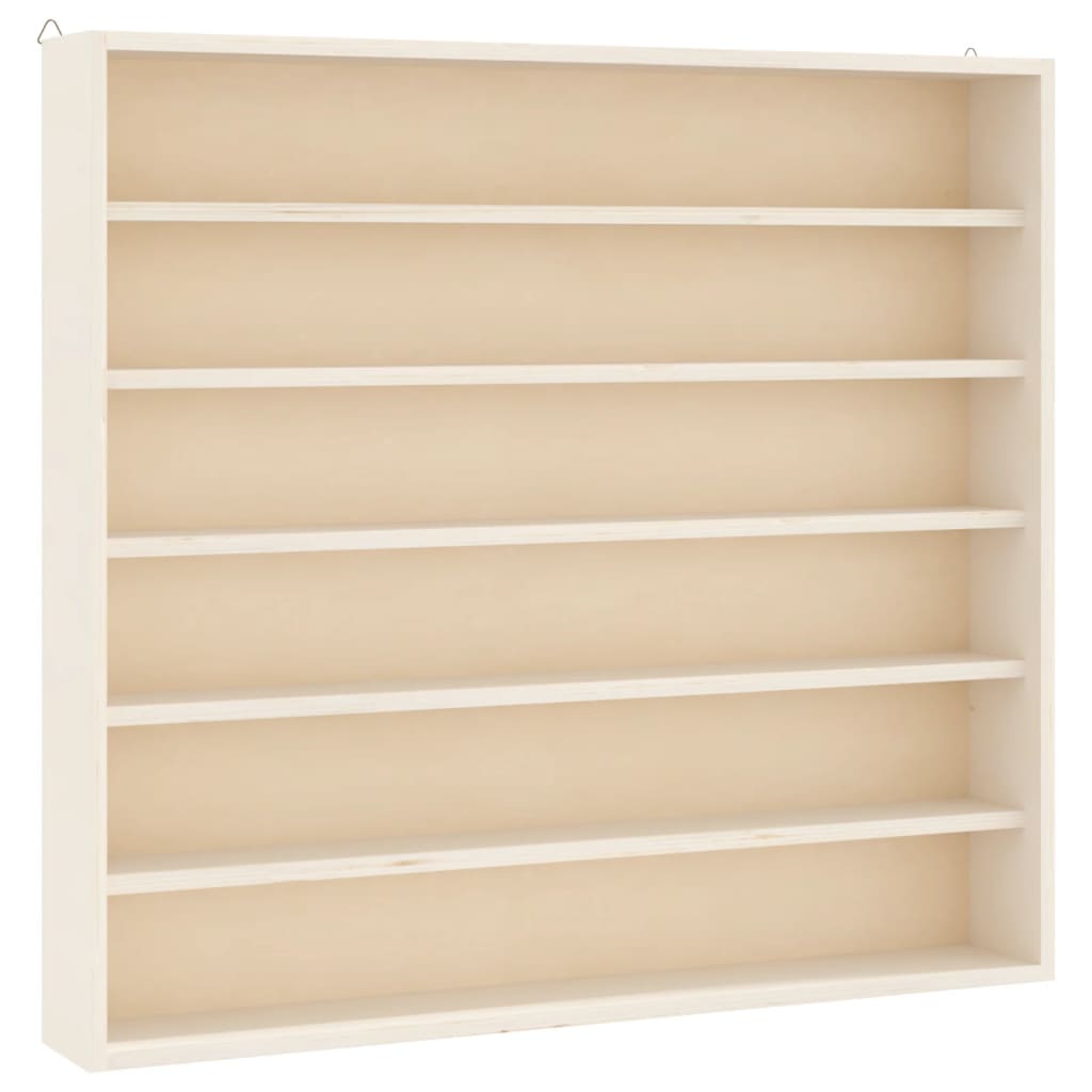 vidaXL Sammlervitrine aus Holz mit 6 Regalen 60x8,5x55 cm