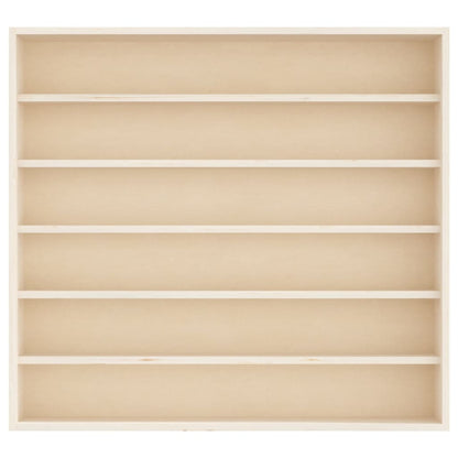 vidaXL Sammlervitrine aus Holz mit 6 Regalen 60x8,5x55 cm