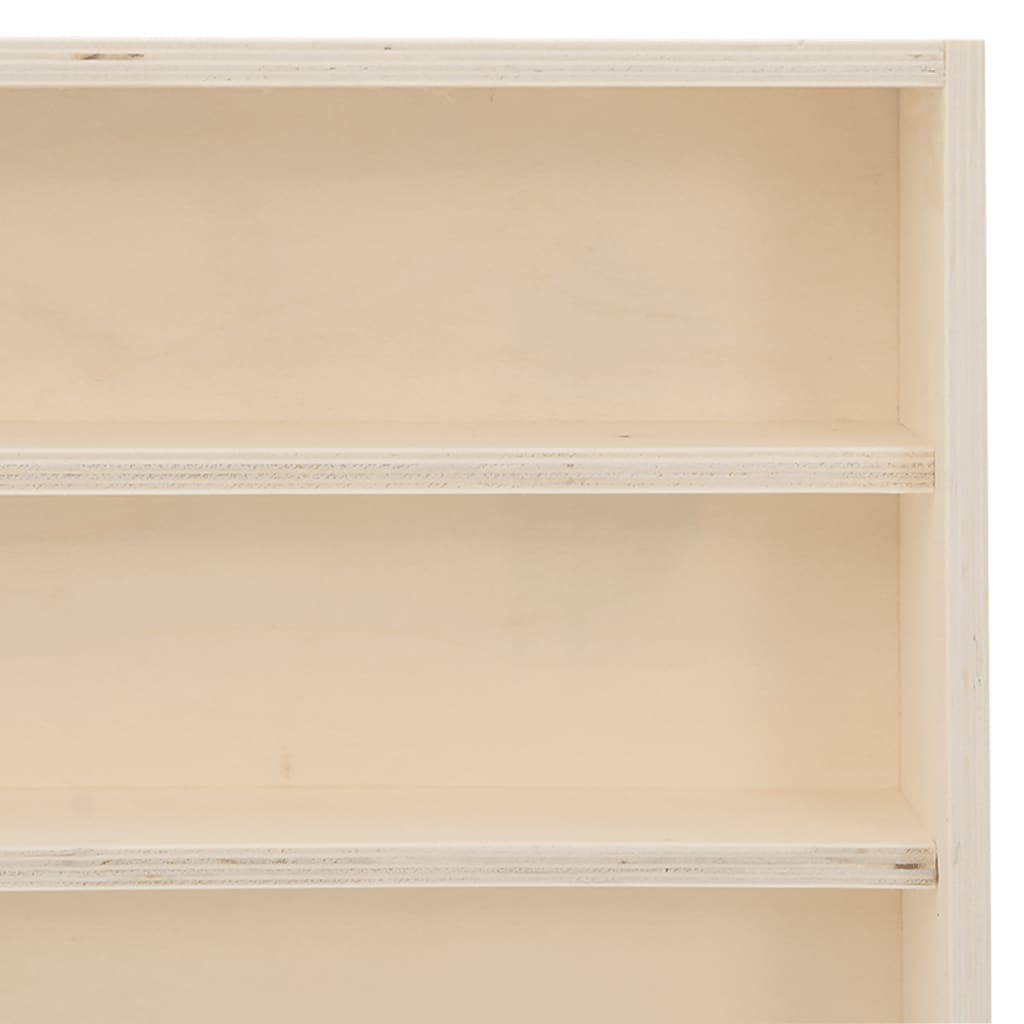 vidaXL Sammlervitrine aus Holz mit 6 Regalen 60x8,5x55 cm
