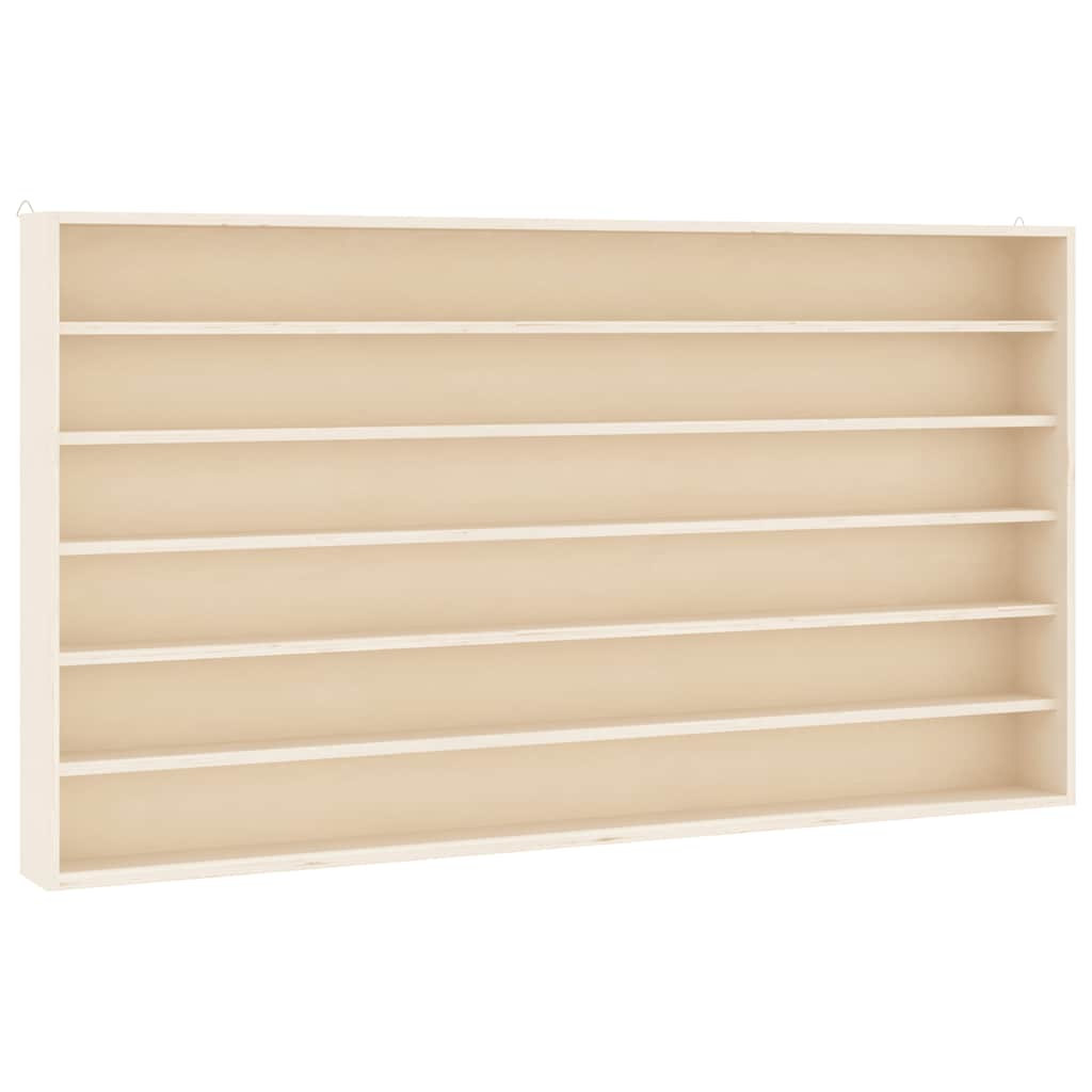 vidaXL Sammlervitrine aus Holz mit 6 Regalen 100x8,5x55 cm