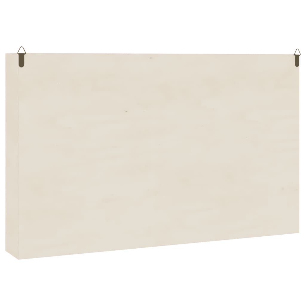 vidaXL Sammlervitrine aus Holz mit Türen 60 x 8,5 x 37 cm