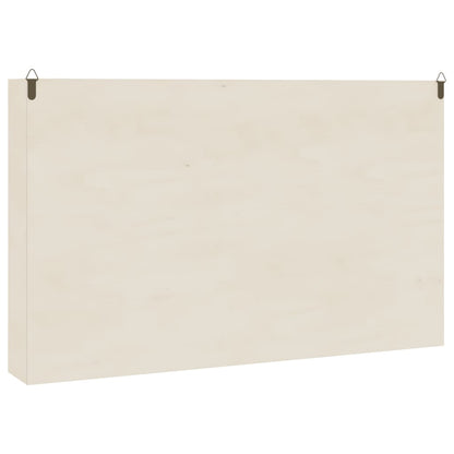 vidaXL Sammlervitrine aus Holz mit Türen 60 x 8,5 x 37 cm