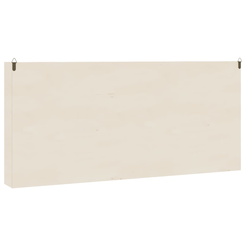 vidaXL Vitrine de collection en bois avec portes 80 x 8,5 x 37 cm