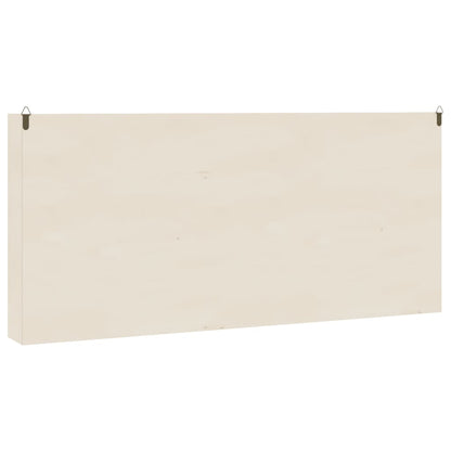 vidaXL Vitrine de collection en bois avec portes 80 x 8,5 x 37 cm