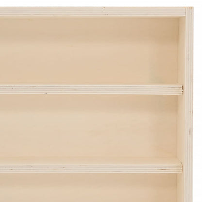 vidaXL Vitrine de collection en bois avec portes 80 x 8,5 x 37 cm