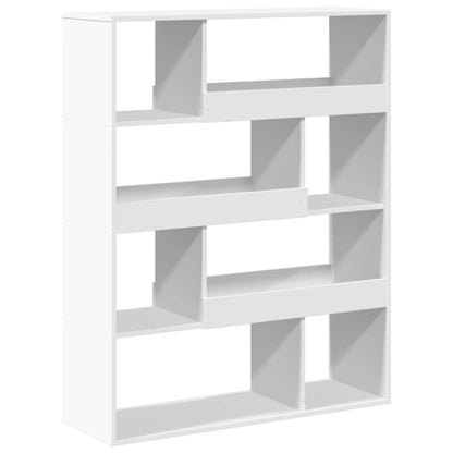 vidaXL Bücherregal Weiß 100x33x125,5 cm Holzwerkstoff