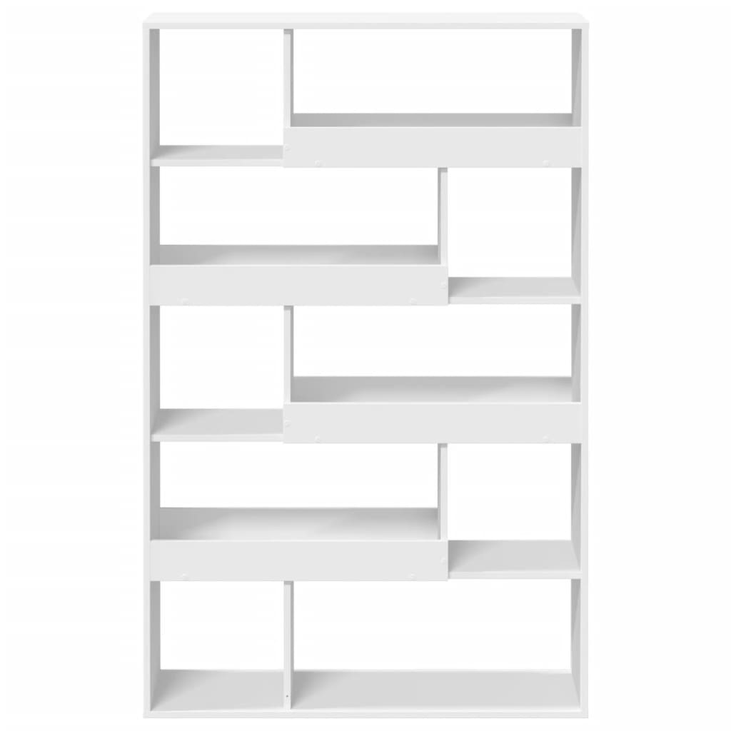 vidaXL Bücherregal Weiß 100x33x156,5 cm Holzwerkstoff