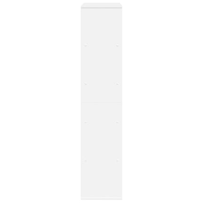 vidaXL Bücherregal Weiß 100x33x156,5 cm Holzwerkstoff
