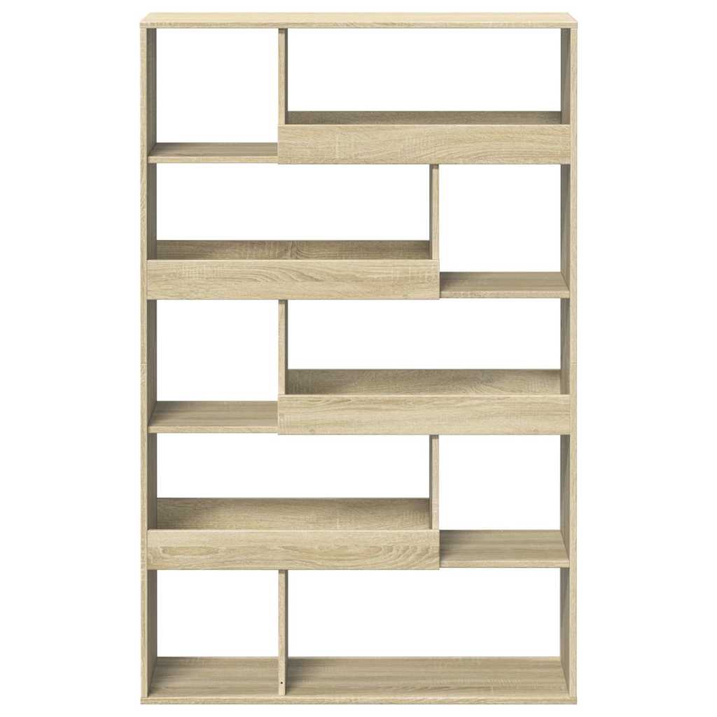 vidaXL Bibliothèque chêne sonoma 100x33x156,5 cm bois d'ingénierie