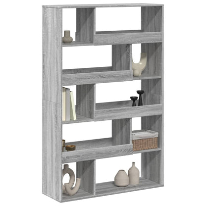 vidaXL Bibliothèque gris Sonoma 100x33x156,5 cm Aggloméré